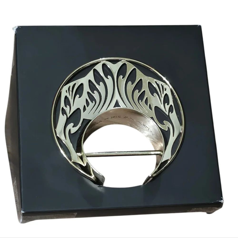 AVEDA & Iris Van Herpen Gold Tone Limited Edition Hair Cuff